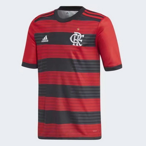 Camiseta Flamengo 1ª 2018-2019 Rojo
